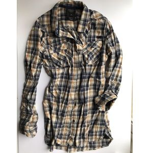 Harley Davidson Black Label Flannel Top